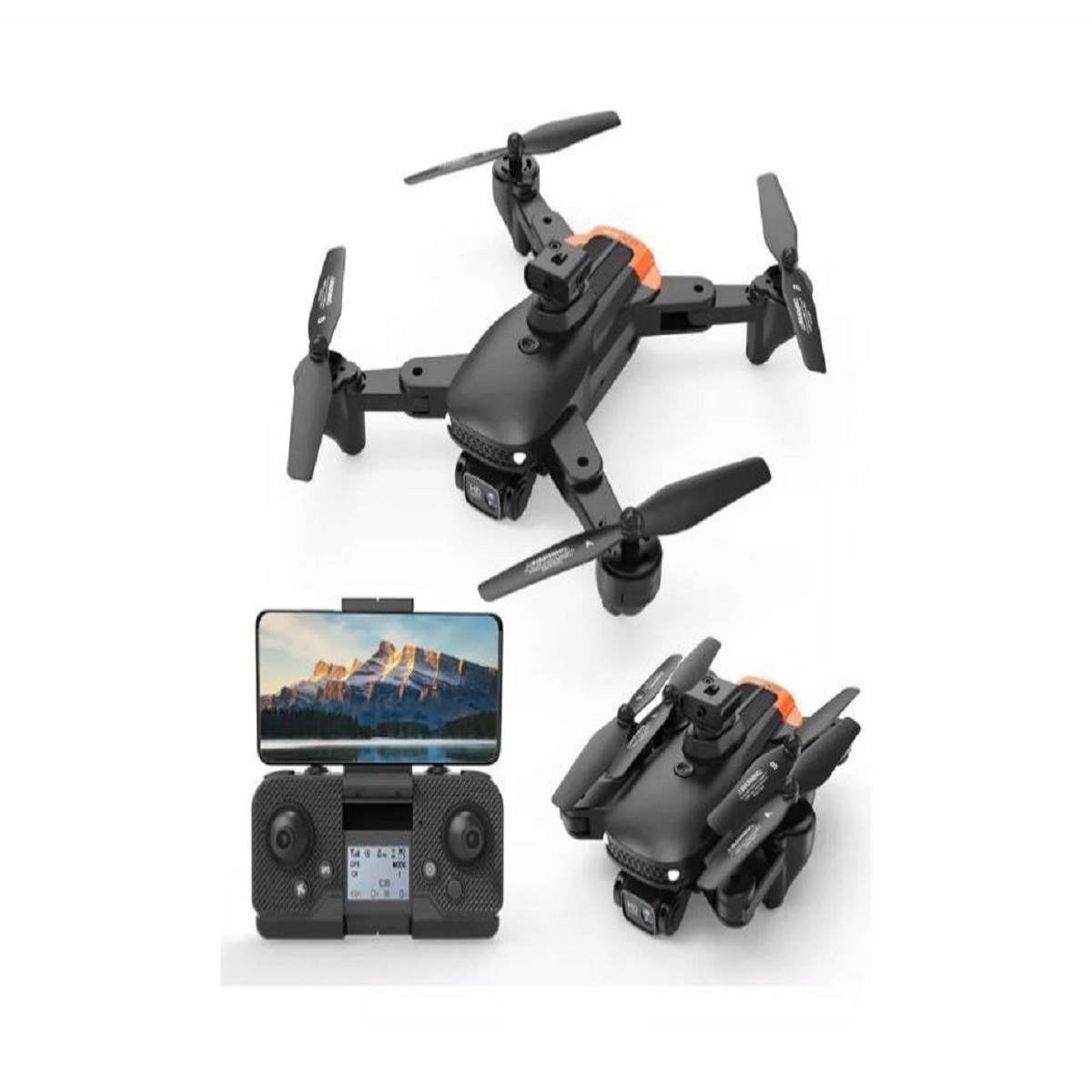 Drone 2.4G Sensor C/Doble Camara HD + Bolso TXD-GX