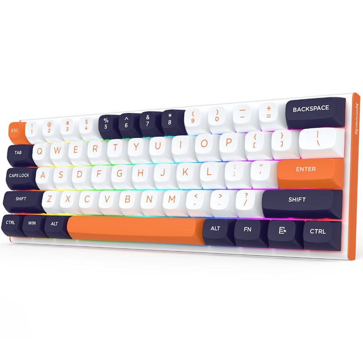 Teclado Mecanico Gamer RGB Fidd Switch Magnetico Redragon