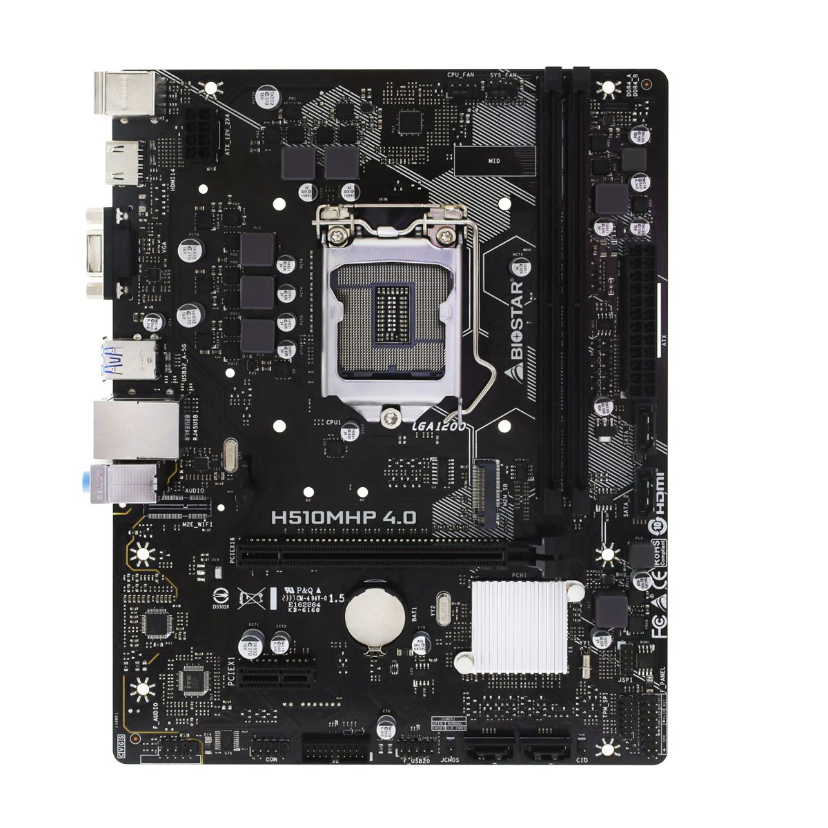 Mother H510M 1200 11°Gen Biostar