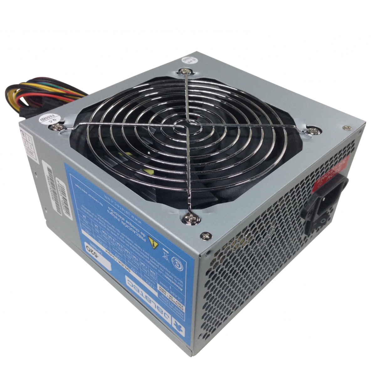 Gabinete Kit Gamer JT-K80 - RGB - Fuente 520W JT-520 Jalatec