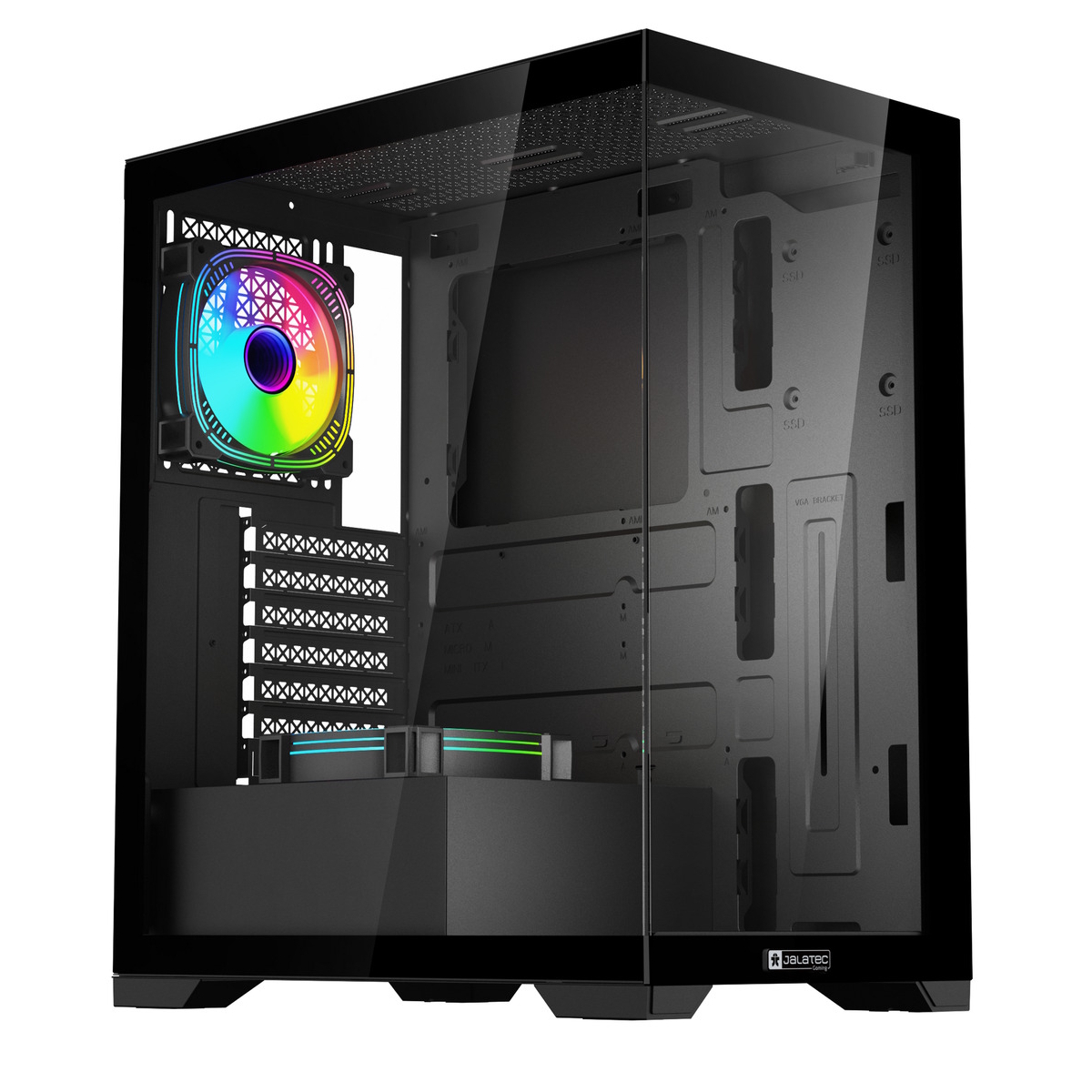 Gabinete Gamer JT-X94B RGB Jalatec