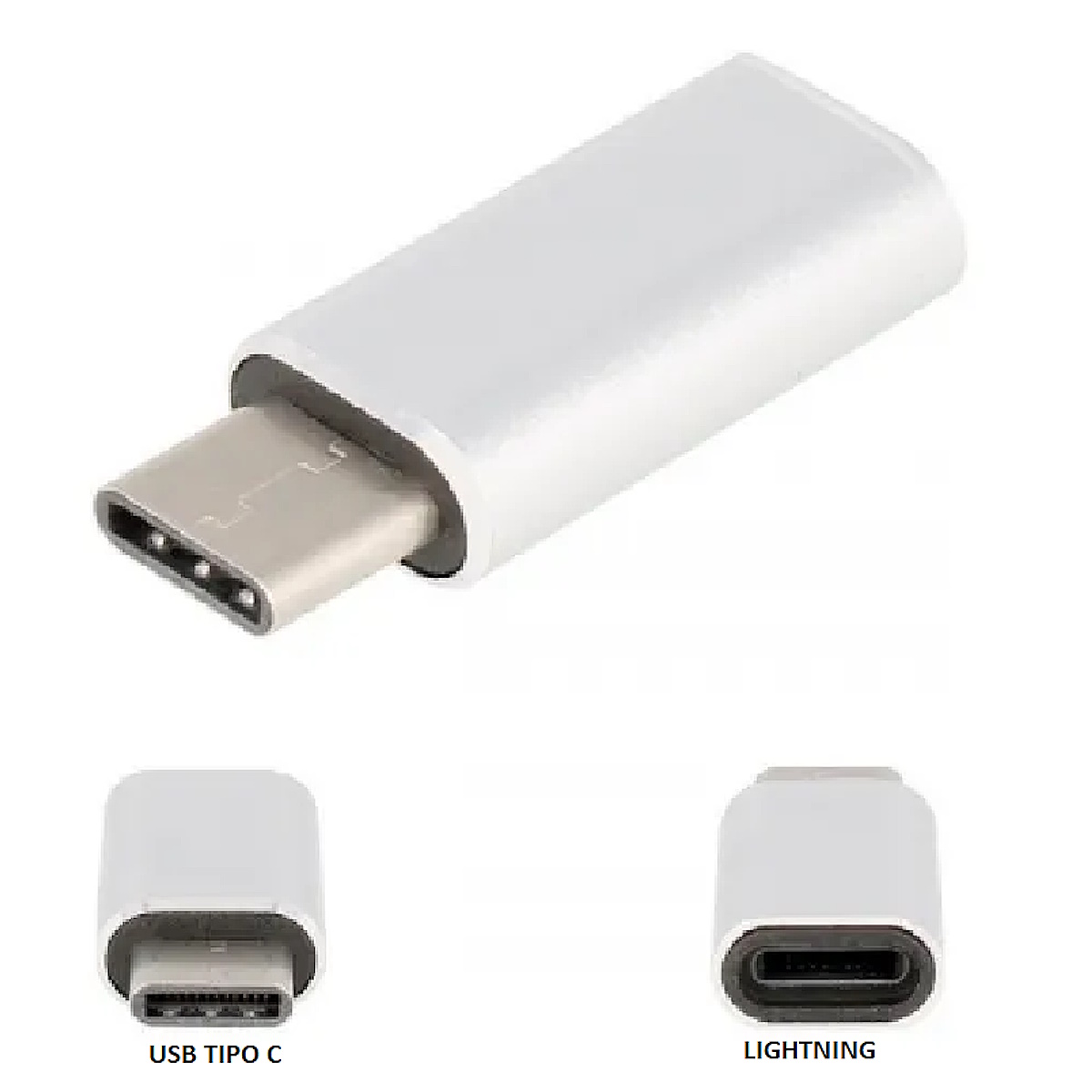 Adaptador USB C M a Lightning H
