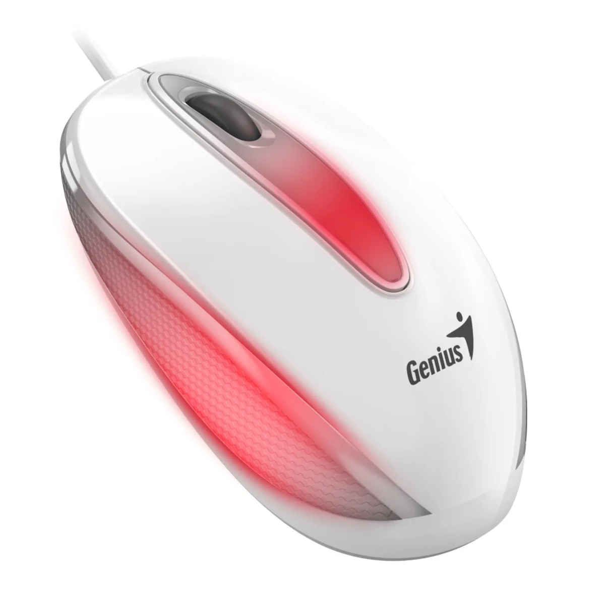 Mouse USB Dx-Mini RGB 1000 DPI Blanco Genius