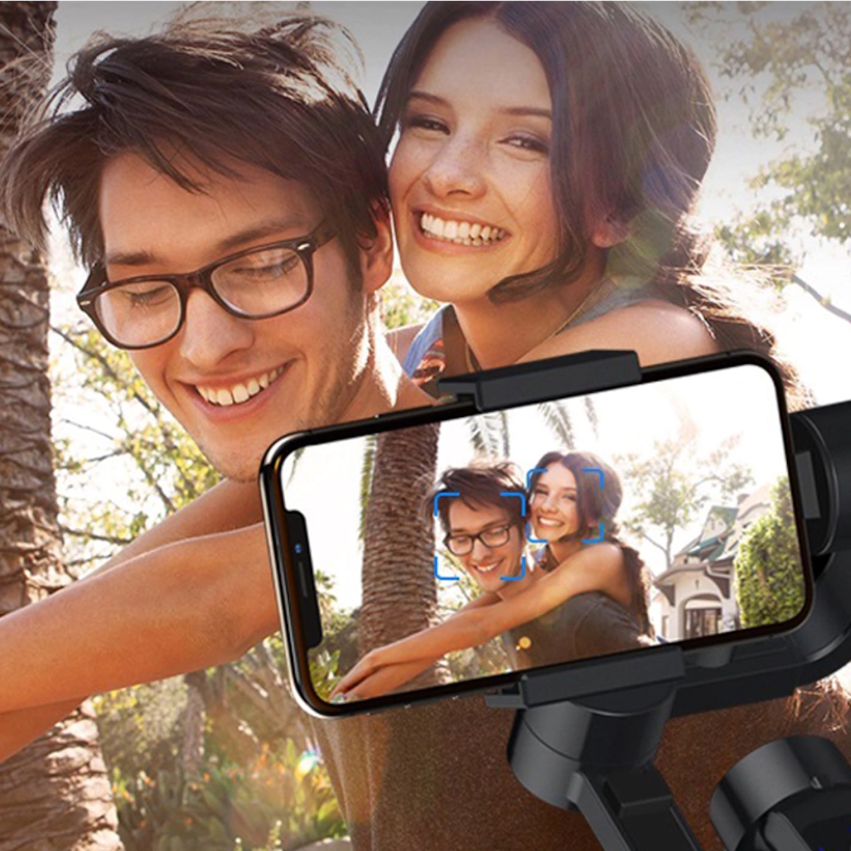 Estabilizador Gimbal S5B Celular AI Robot