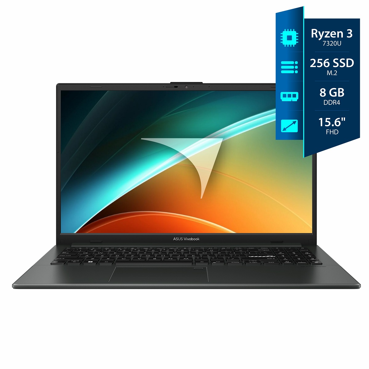 Notebook Asus VivoBook Ryzen 3 7320U - 8GB - 256SSD - 15,6