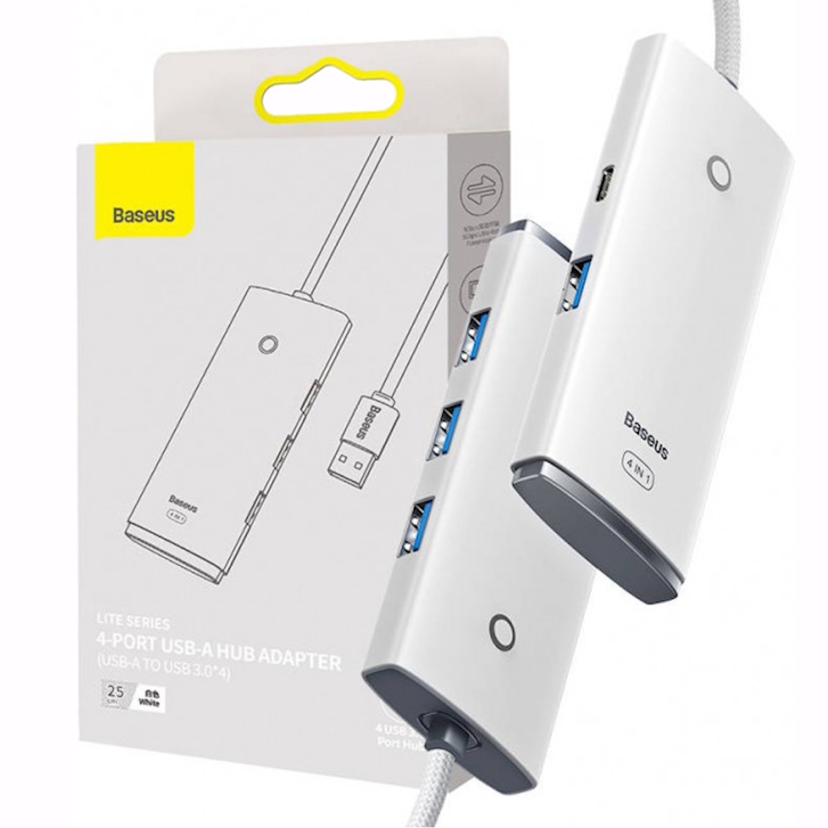 Hub USB 3.0 a 4 Puertos USB 3.0 USB C Baseus