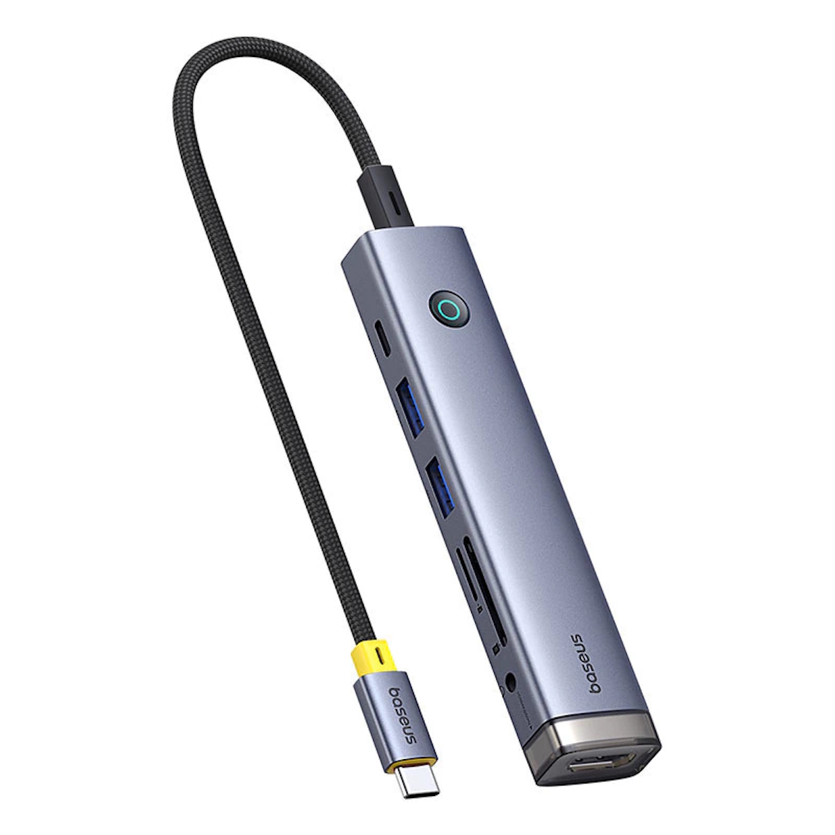 Hub USB C a USB 3.0 USB C TF/SD Plug 3.5 PD HDMI UltraJoy Baseus