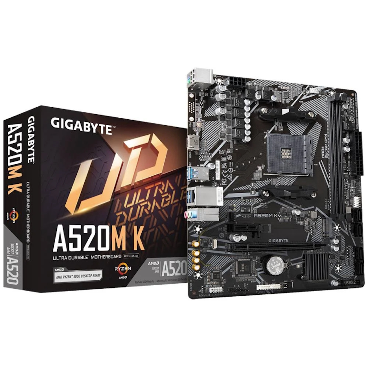 Mother A520M-K V2 AM4 DDR4 Gigabyte