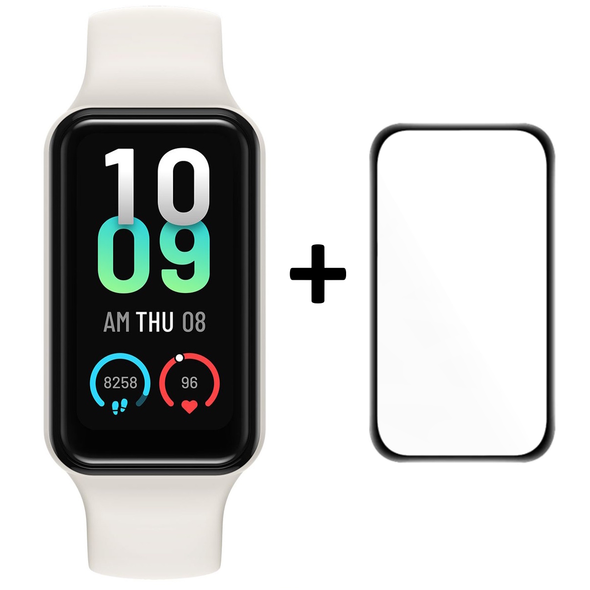 SmartWatch Band 7 Beige + Vidrio templado