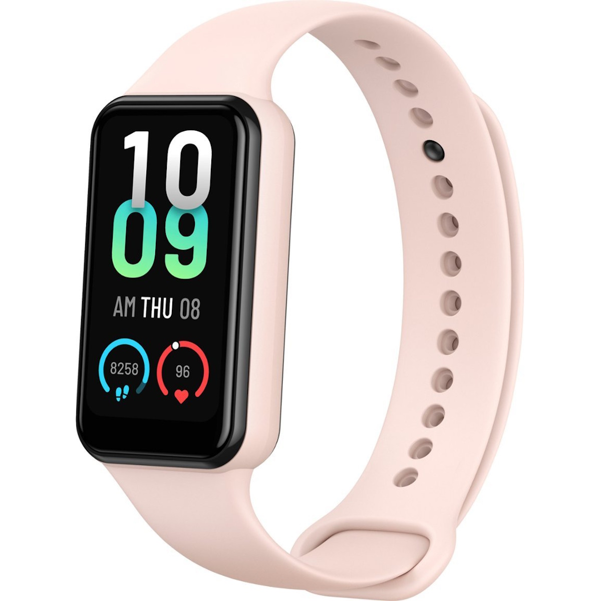 SmartWatch Band 7 Pink + Vidrio Templado Borde Negro Band 7