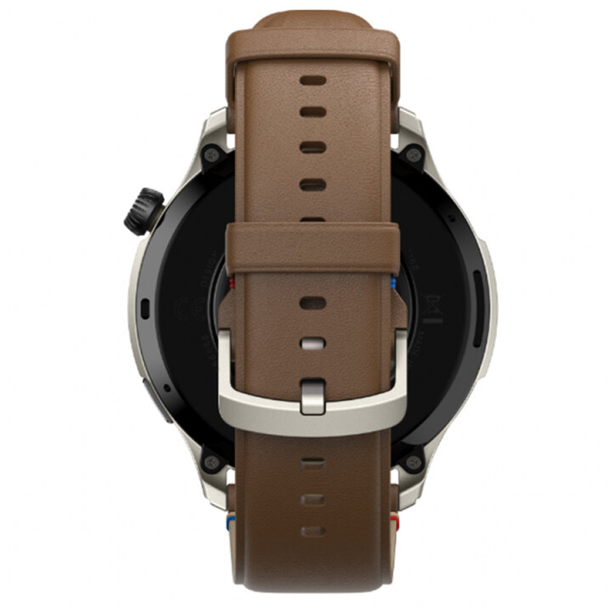 SmartWatch GTR 4 Vintage Brown + Vidrio Templado Borde Negro