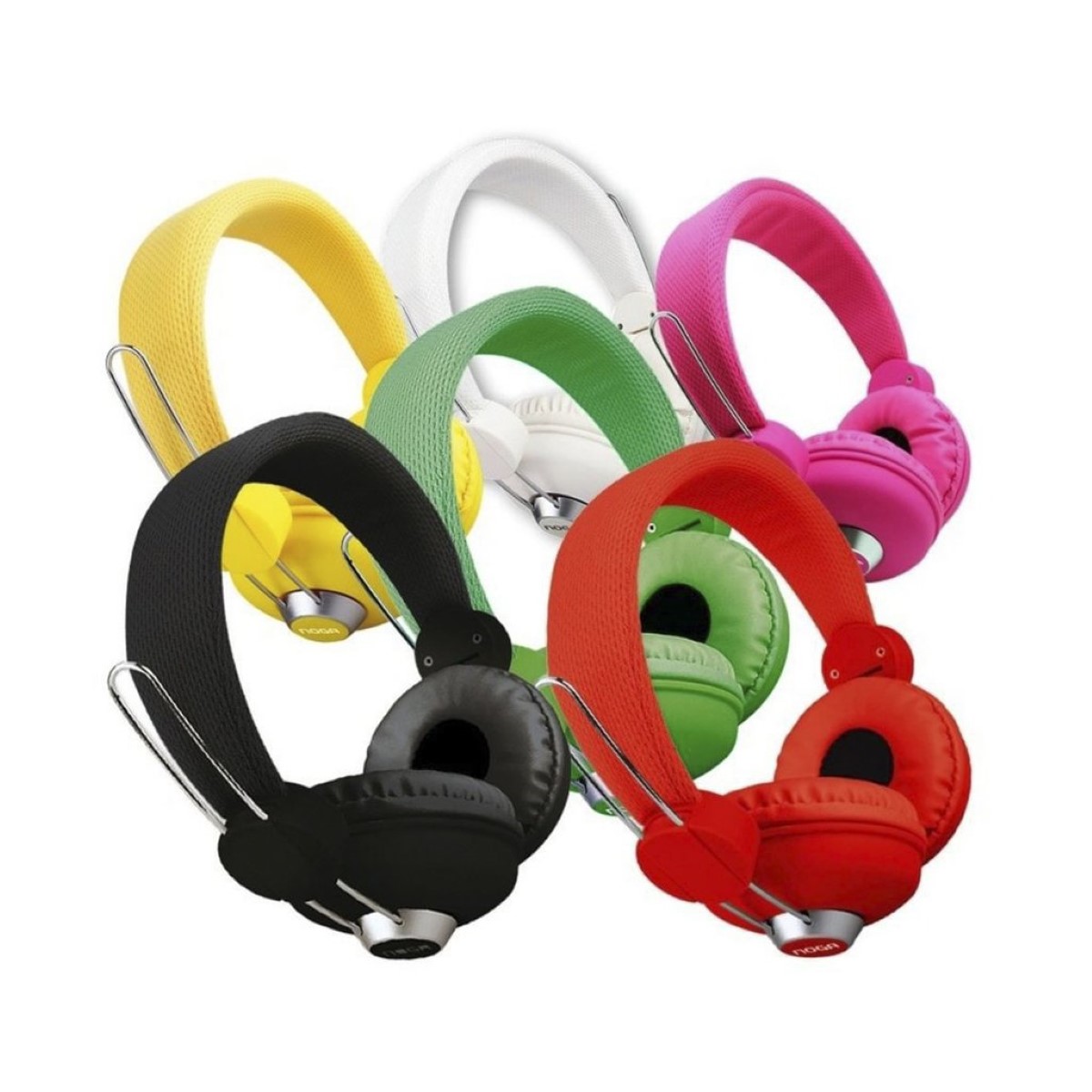 Auriculares Vincha Fit Color X-2670 Rojo Noga
