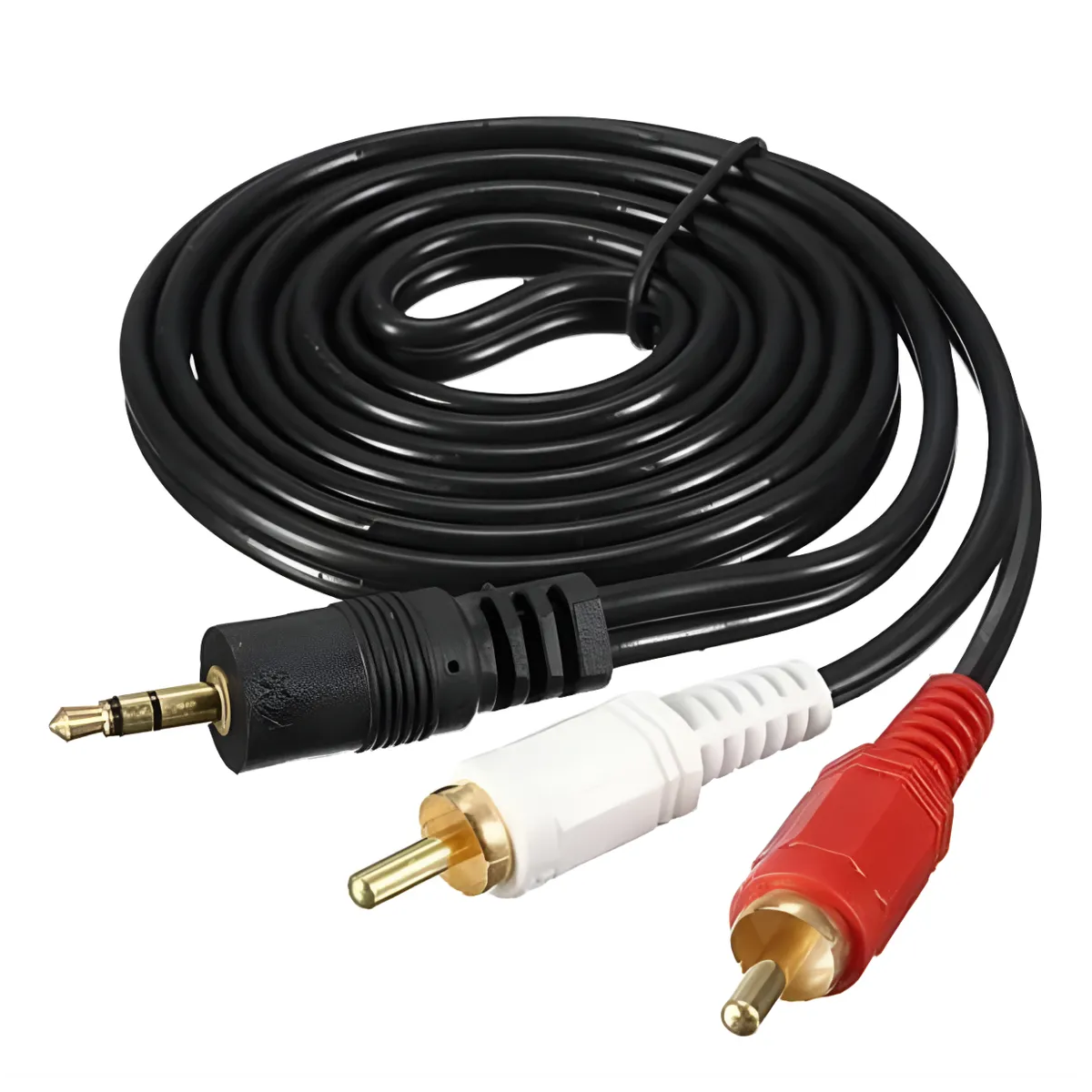 Cable Audio Auxiliar 3.5mm a 2 RCA 3m MYE-1230