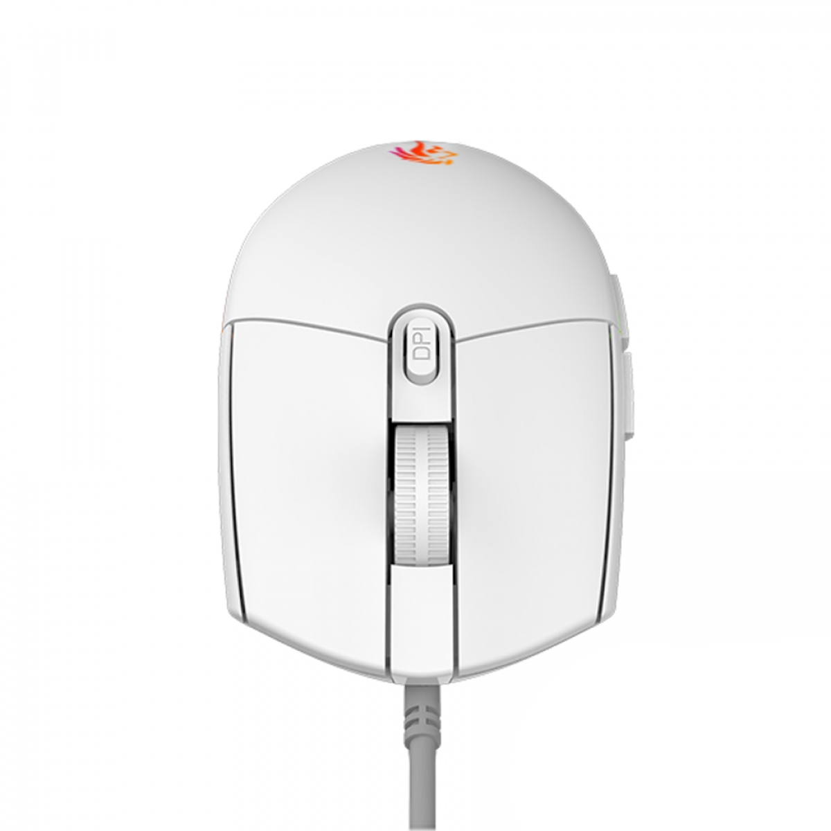 Mouse Gamer RGB 3600 DPI Blanco NM-EXPERT-W Netmak