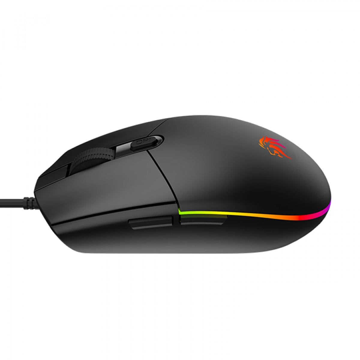 Mouse Gamer RGB 3600 DPI Negro NM-EXPERT Netmak
