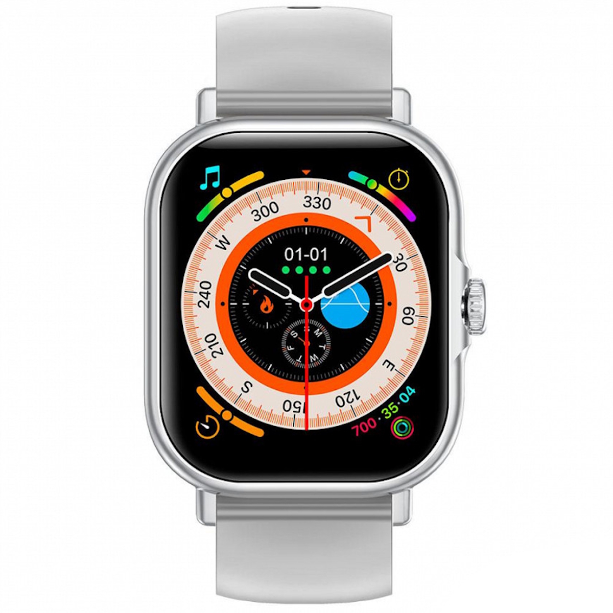 SmartWatch Action Bluetooth Gris NM-ACTION-S Netmak