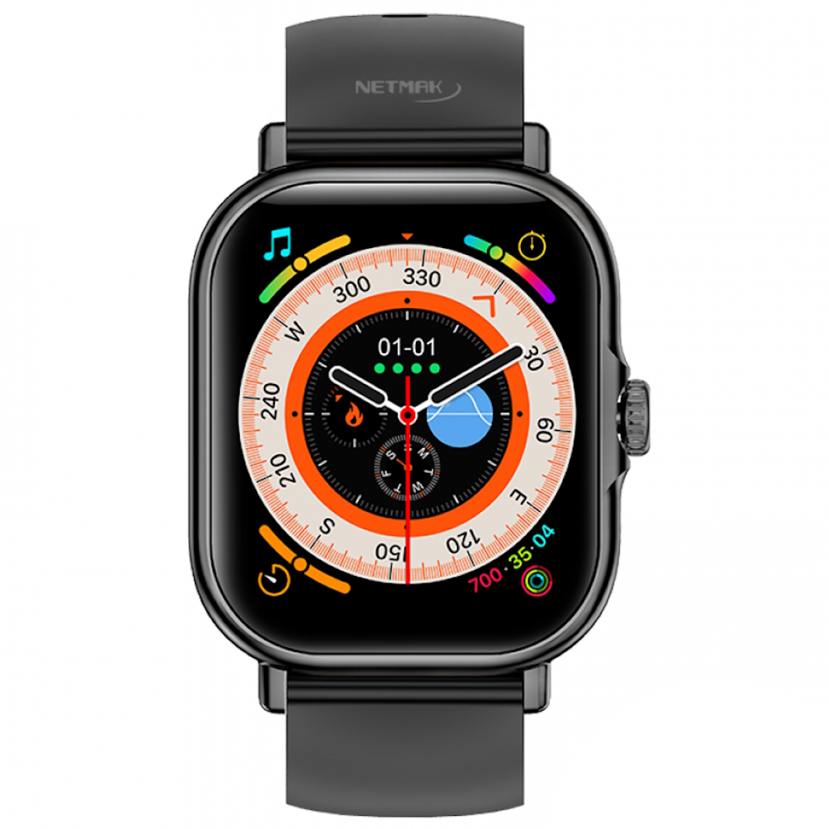 SmartWatch Action Bluetooth Negro NM-ACTION Netmak