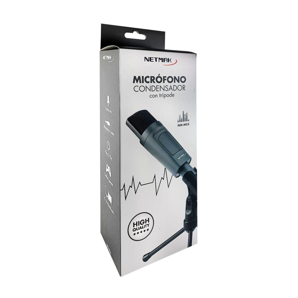 Microfono de Pie PC NM-MC4 Netmak