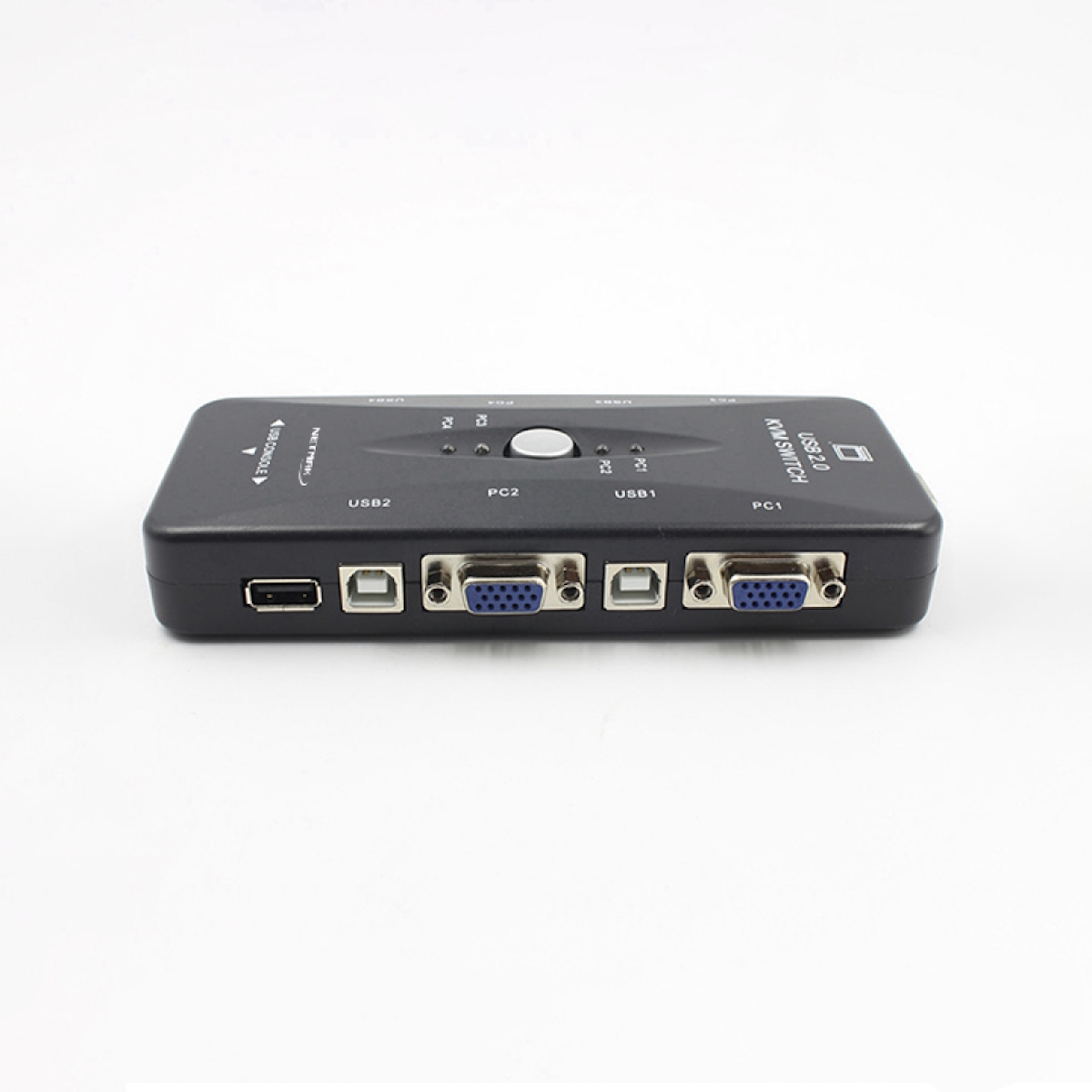 Switch 4 Puertos VGA + 4 Puertos USB B + 3 Puertos USB NM-KVM4 Netmak