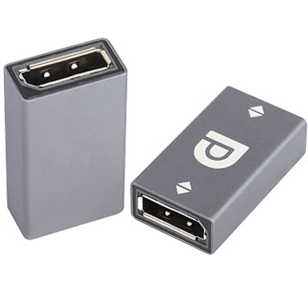 Adaptador Alargue Displayport Hembra a Displayport Hembra