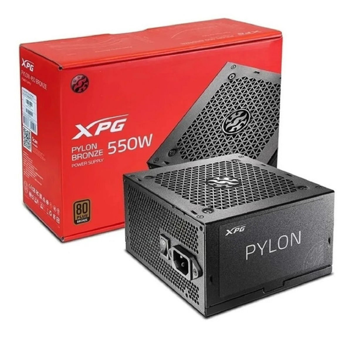 Fuente 550W 80 Plus Bronce Pylon XPG Adata