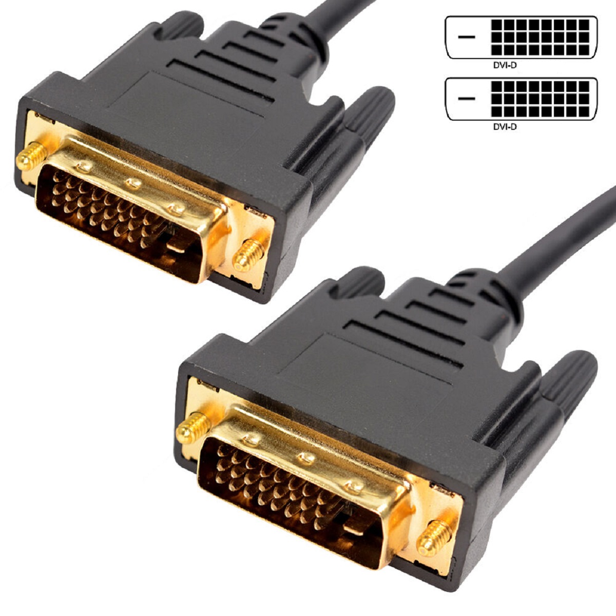 Cable DVI-D A DVI-D 1.8m