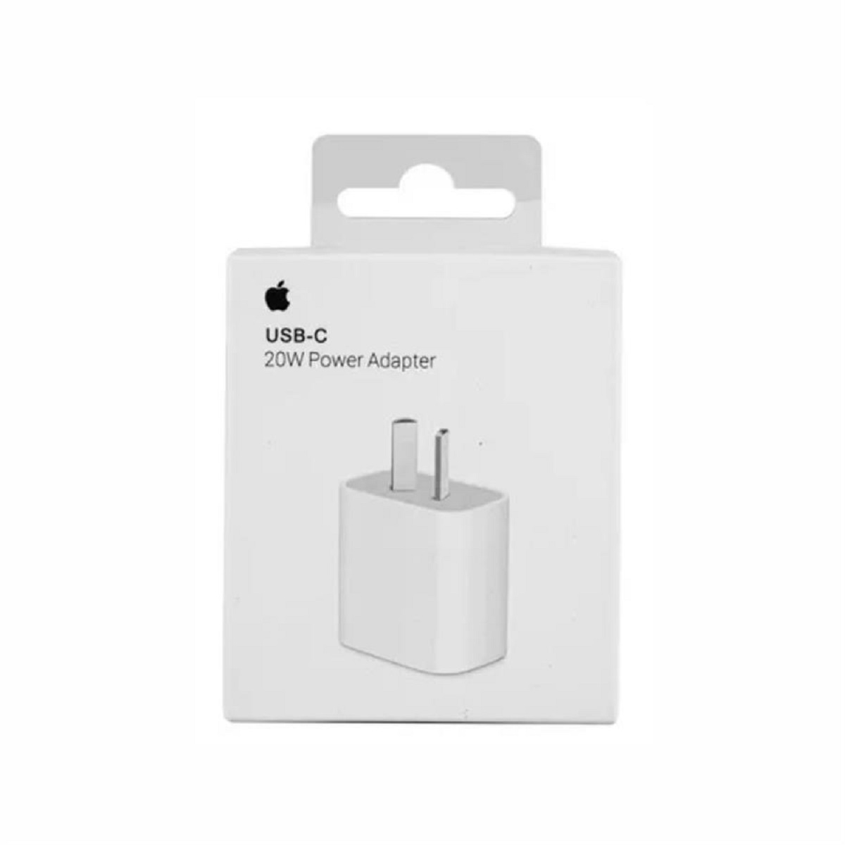 Cargador Adaptador USB-C 20W Patas Oblicuas Original Apple