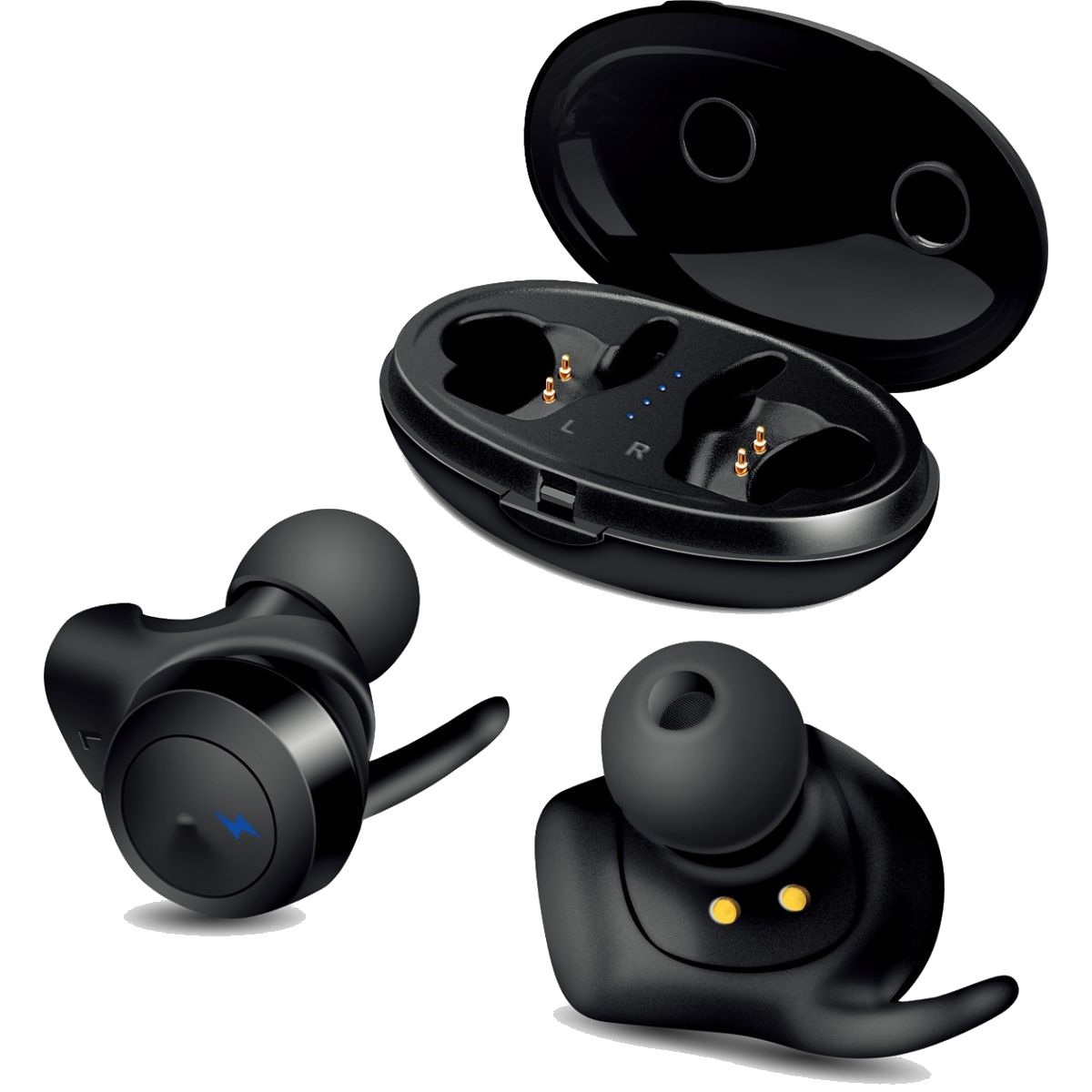 Auriculares Bluetooth In Ear MA-TWS66 Negro Moonki