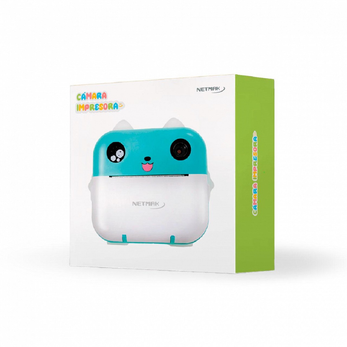 Camara Instantanea Mini Celeste NM-KIDCAM-B Netmak