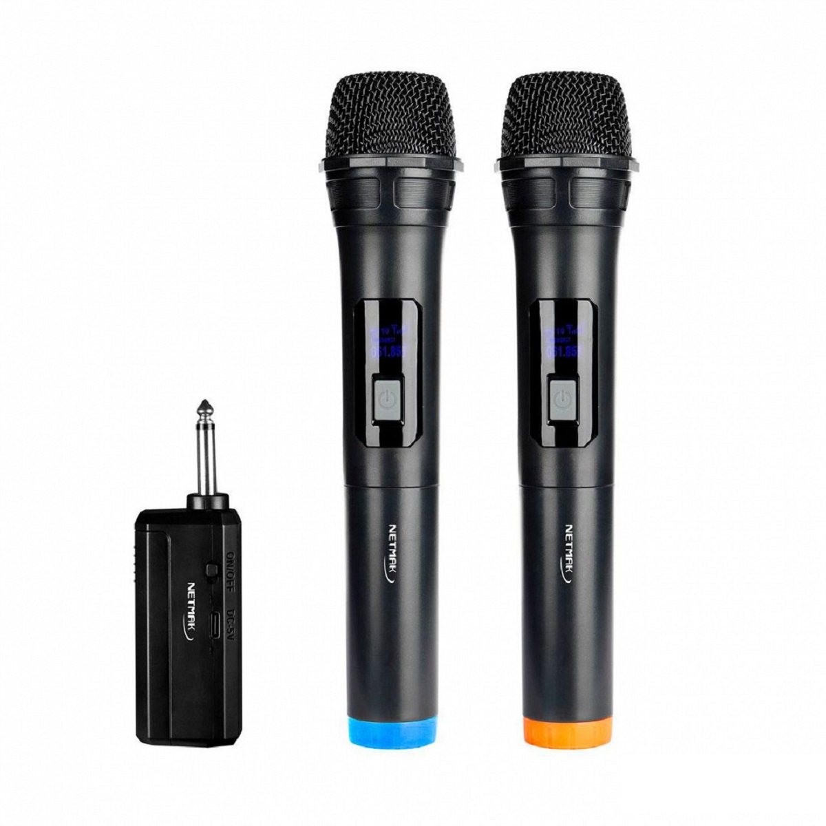 Microfono Inalambrico C/ Receptor x2 NM-MC18 Netmak