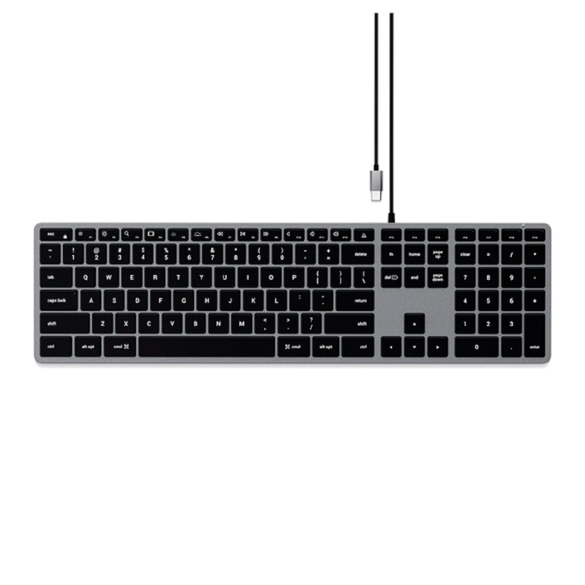Teclado Retroiluminado Slim W3 Gris Español Satechi