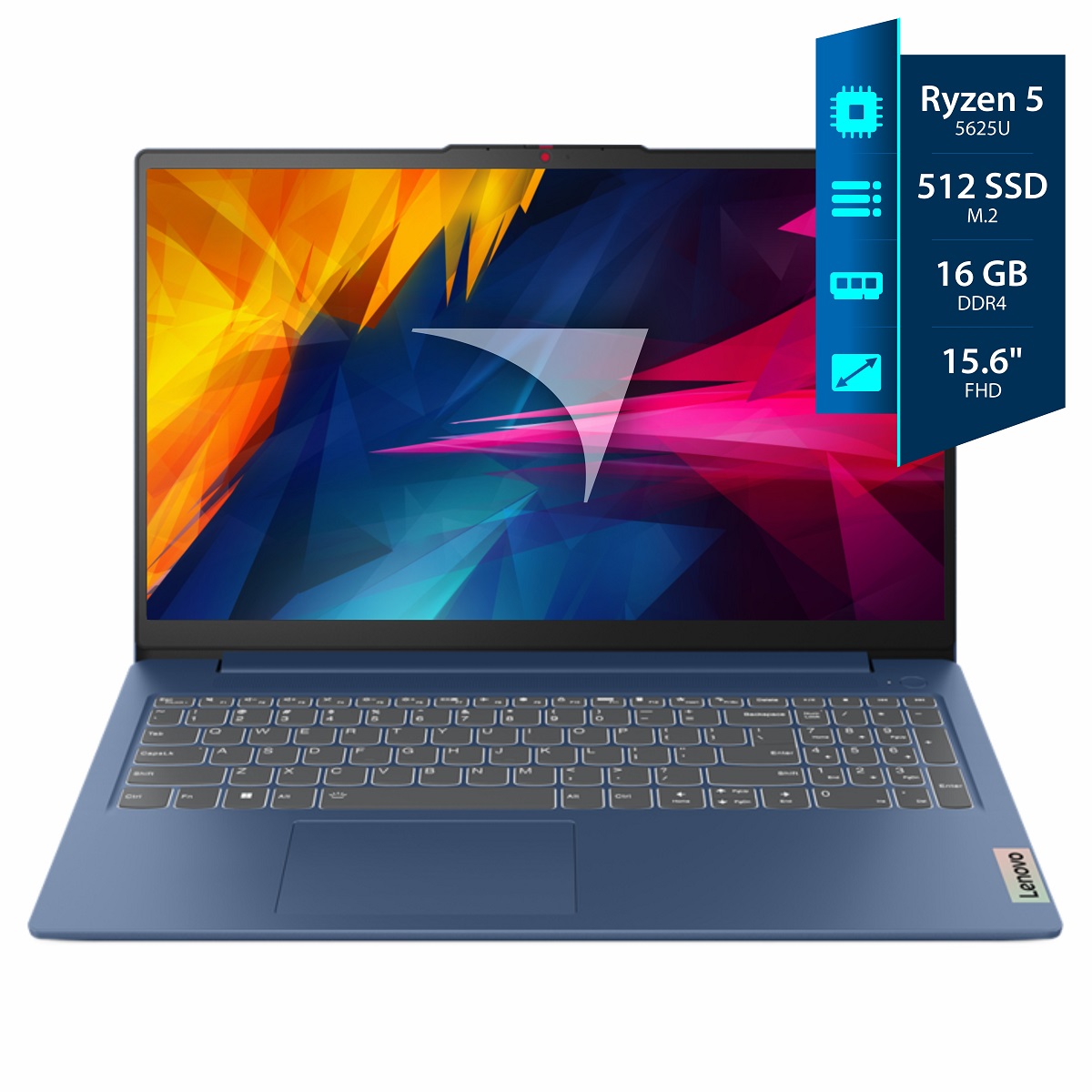 Notebook Lenovo IdeaPad Slim 3 - Ryzen 5 5625U - 16GB - 512SSD - 15,6