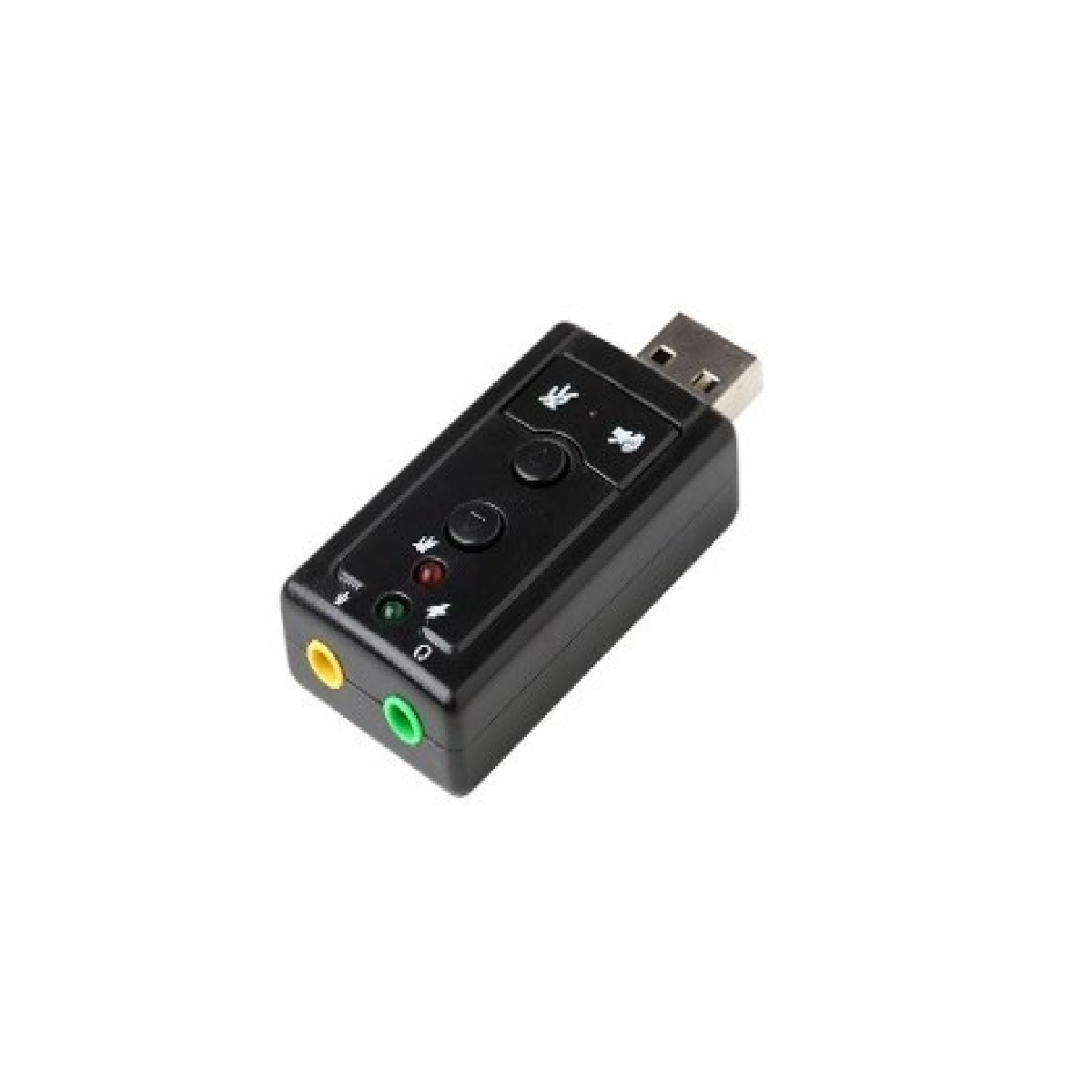 Placa De Sonido Audio USB 7.1 ST-3052 Seisa