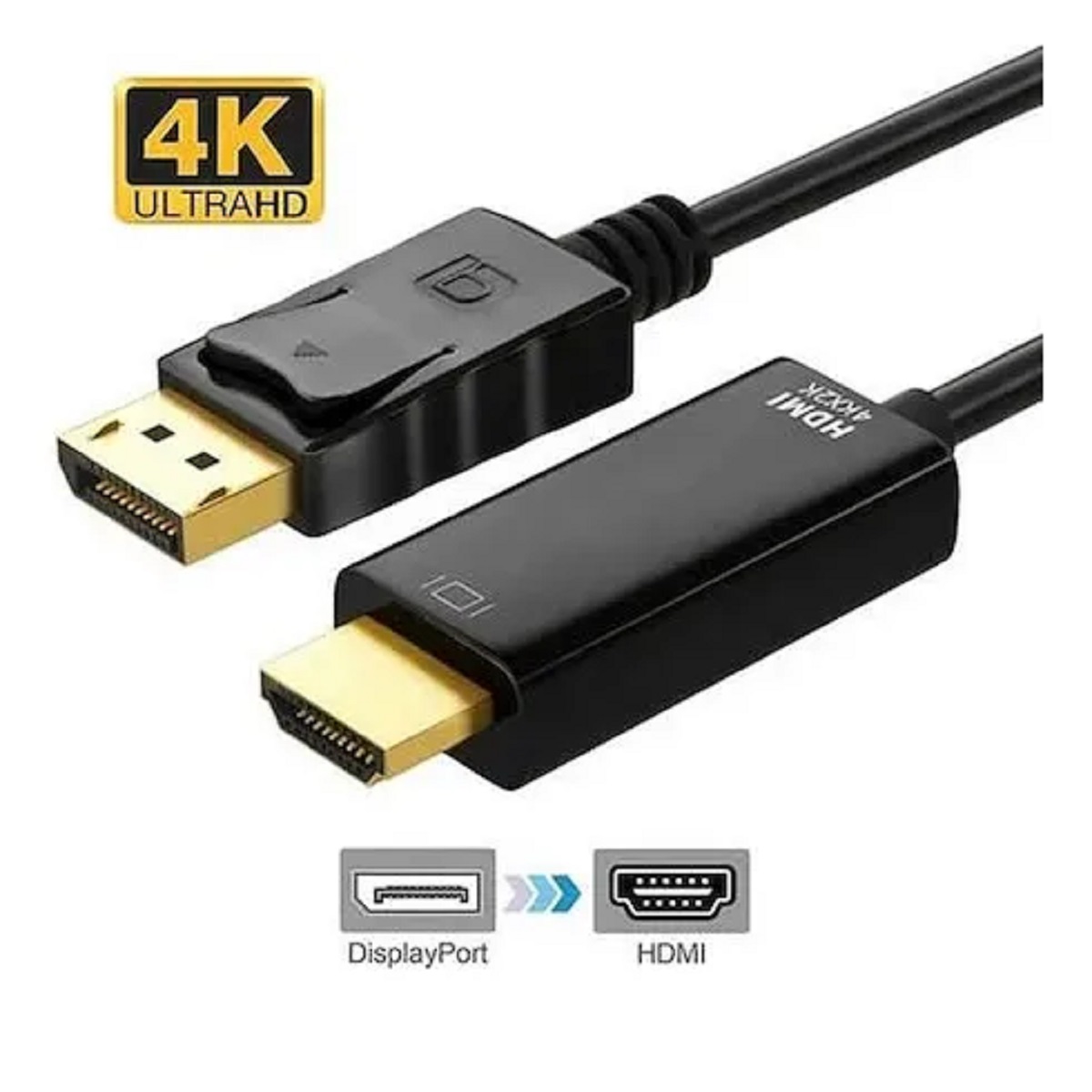 Cable Displayport a HDMI 4K 2K 60Hz 1.8m CB361