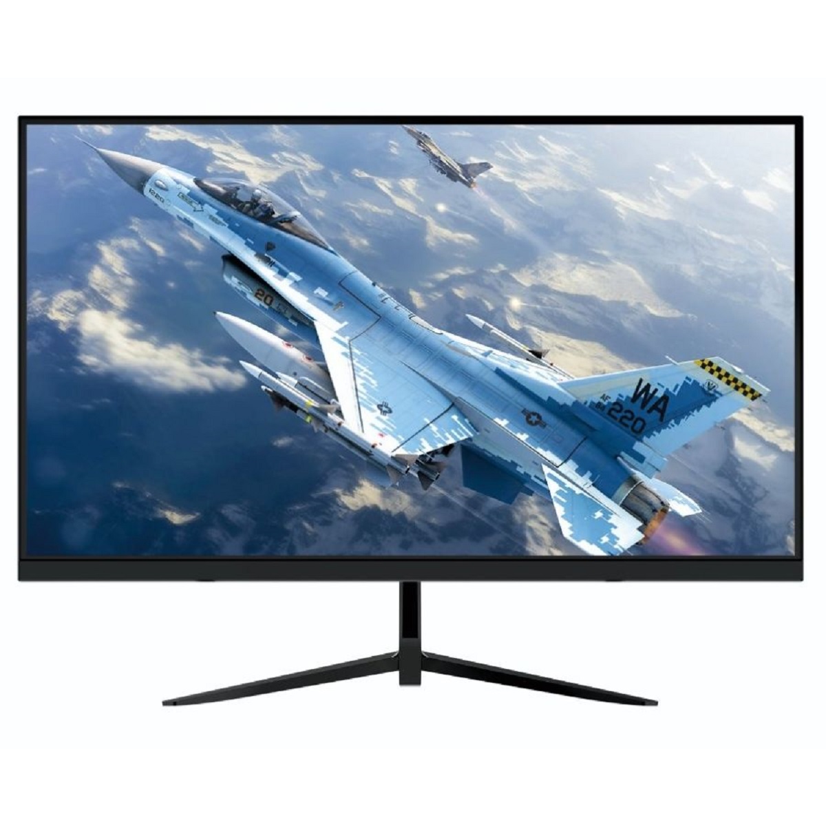 Computadora Gamer Ryzen 7 - 16GB - SSD 512GB - Gab.K80 - Monitor 27 165Hz Negro Solarmax