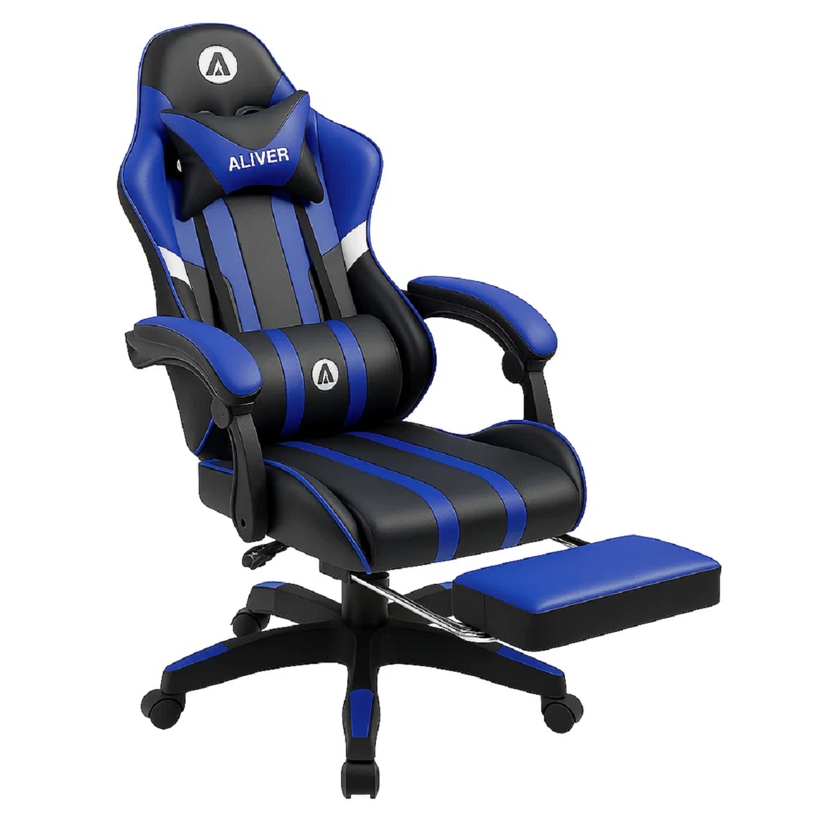 Silla Gamer AL-GC9910 Raptor AI Azul/Negro Aliver