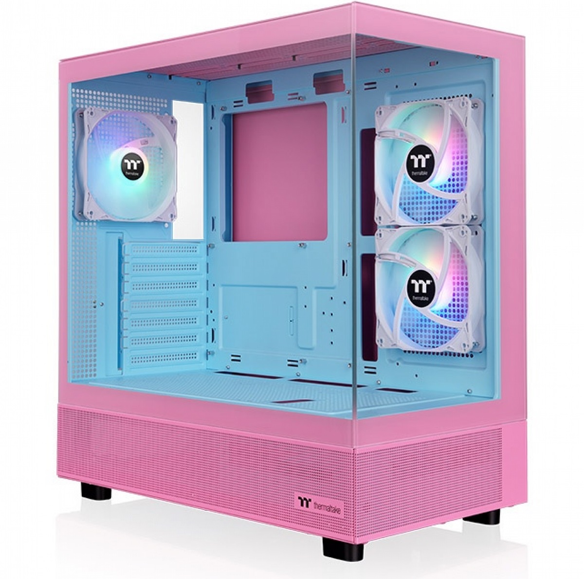 Gabinete Gamer View 270 Plus TG ARGB Bubble Pink Edition Thermaltake