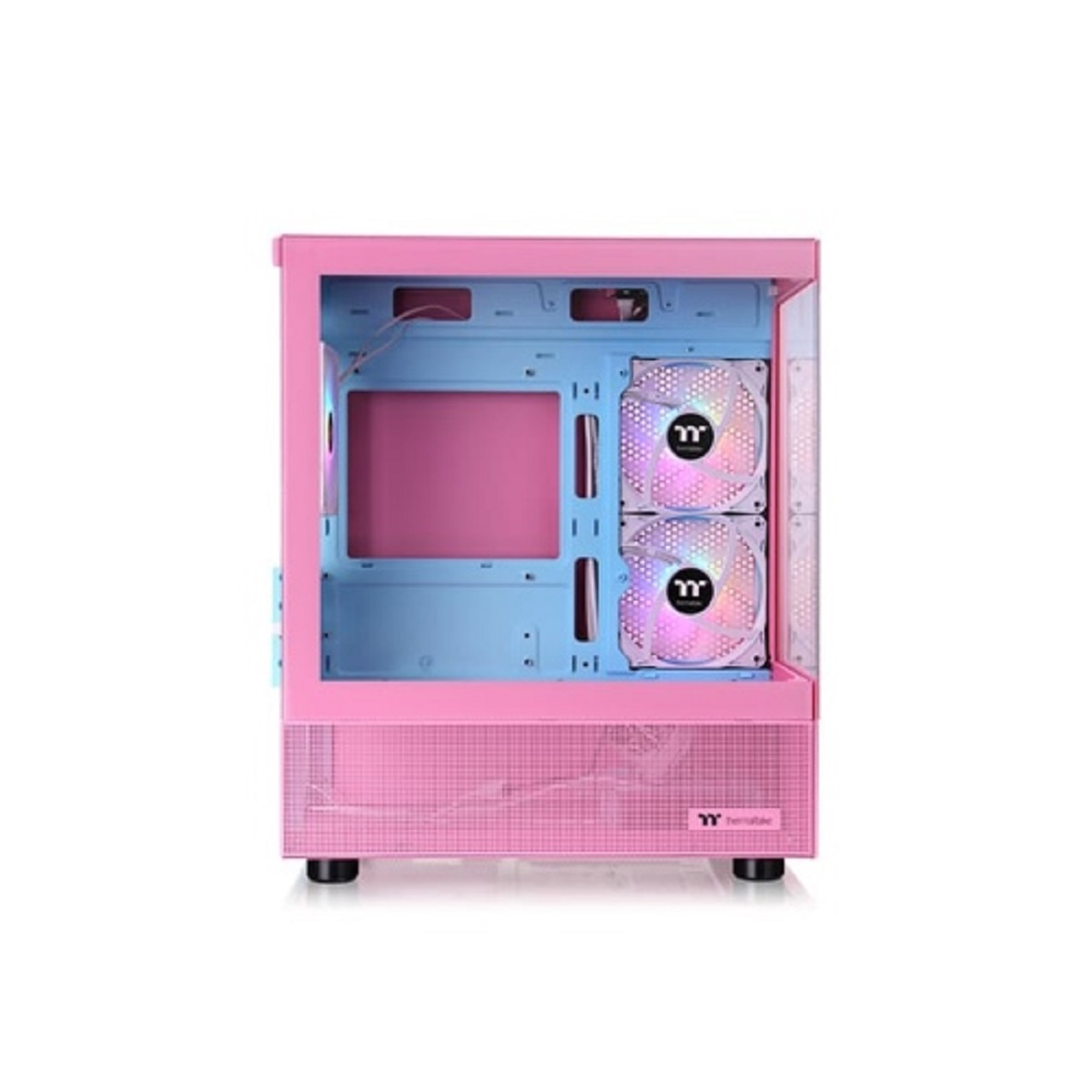 Gabinete Gamer View 170 TG ARGB Bubble Pink Edition Vidrio Templado Thermaltake