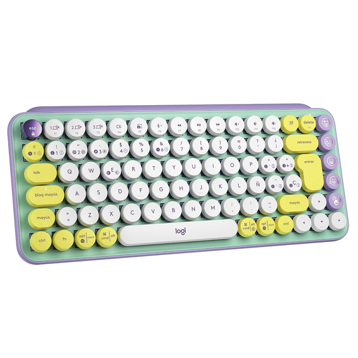 Teclado Mecanico Bluetooth POP Keys Español Daydream Logitech