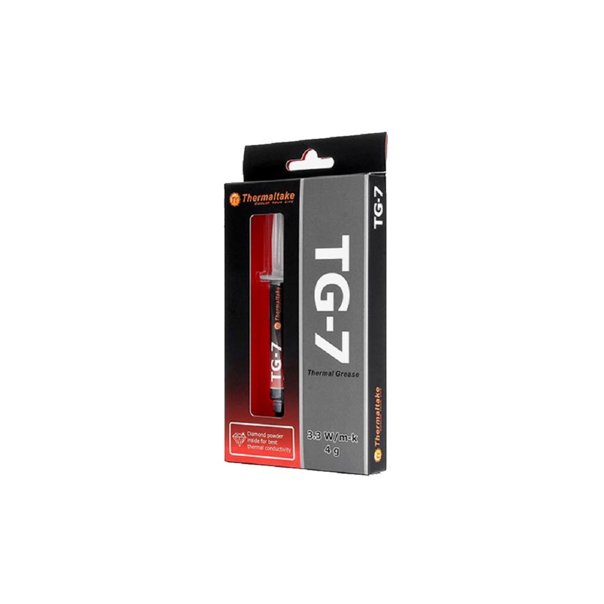 Grasa Siliconada / Pasta Termica Jeringa 4g Gris TG-7 Thermaltake