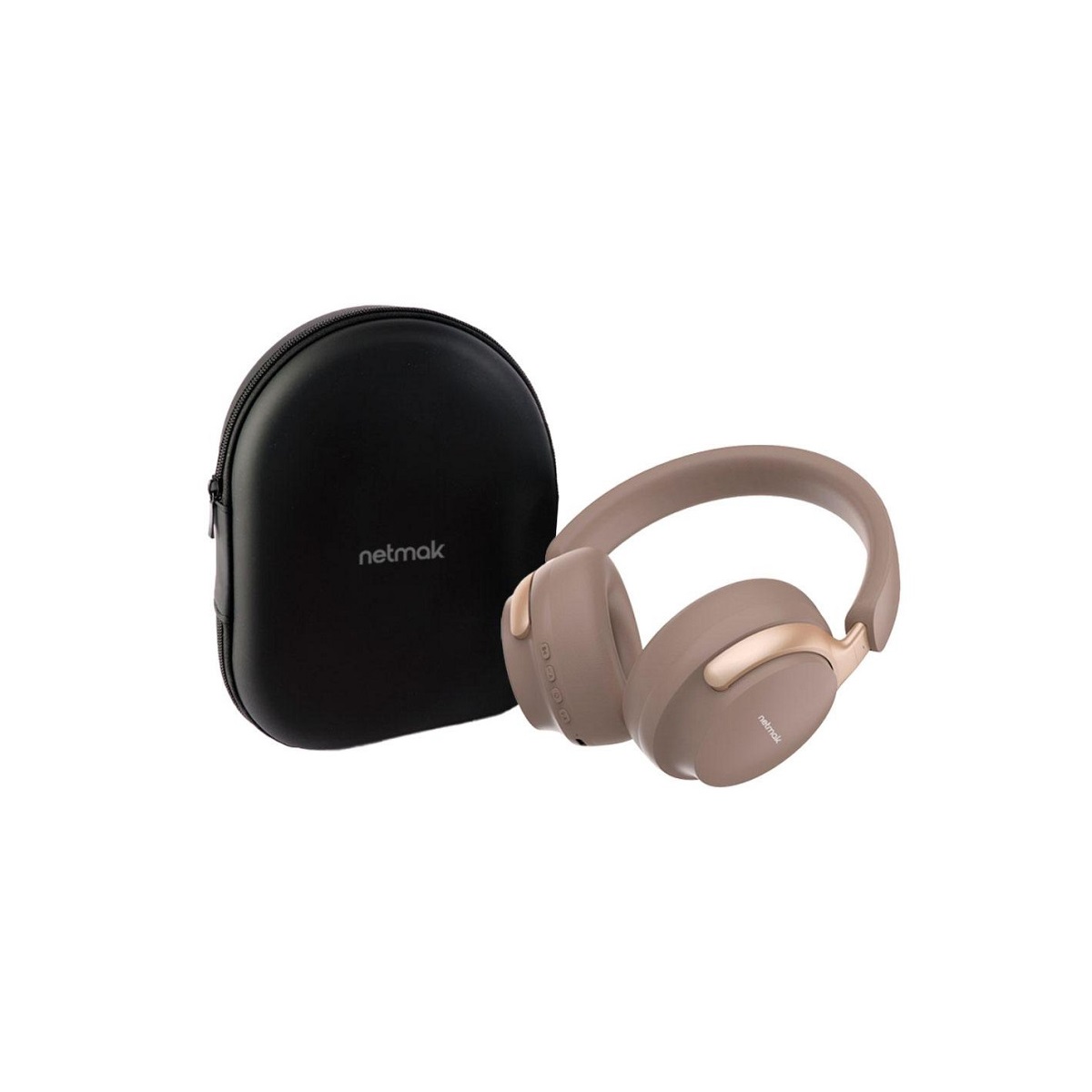 Auriculares Bluetooth Vincha Plegable Modo Dual Gris NM-ULTRA-G Netmak