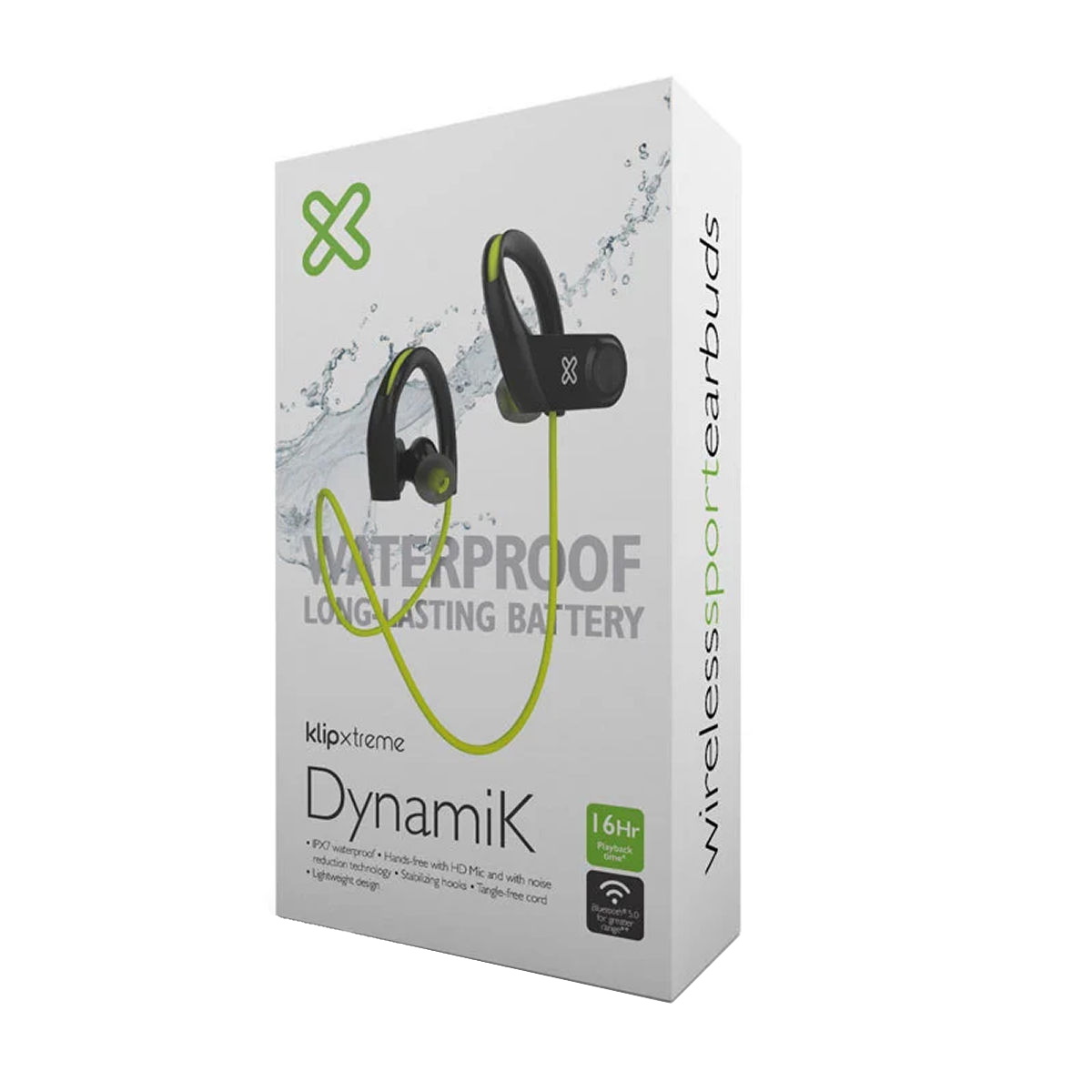 Auriculares Bluetooth In Ear Dynamik KSM-750YL Negro/Amarillo KlipXtreme