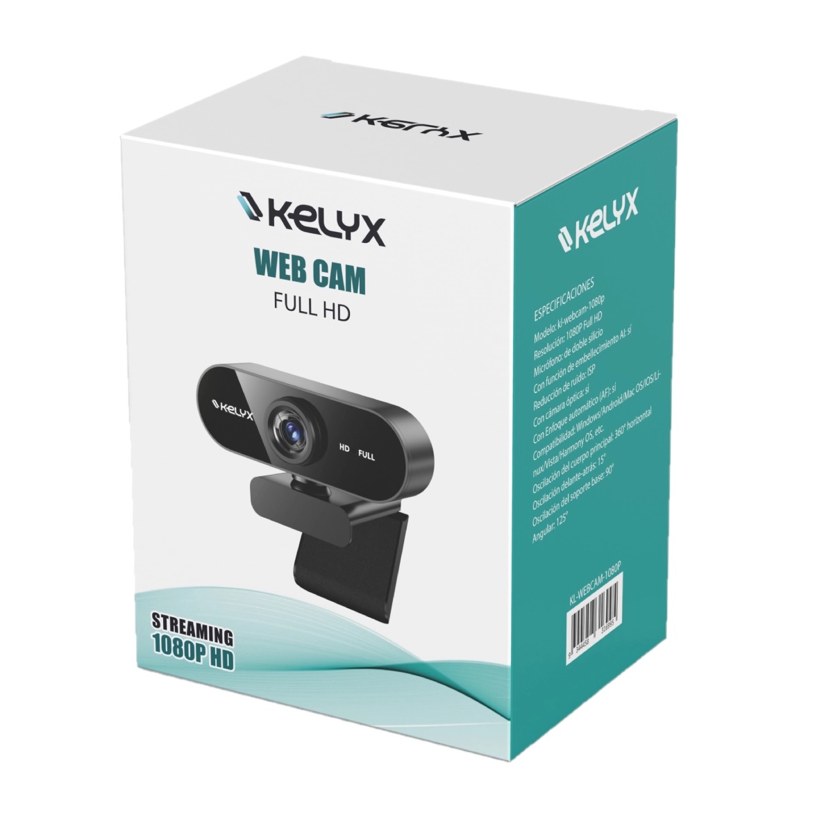 Webcam FullHD KL-WEBCAM-1080P Kelyx