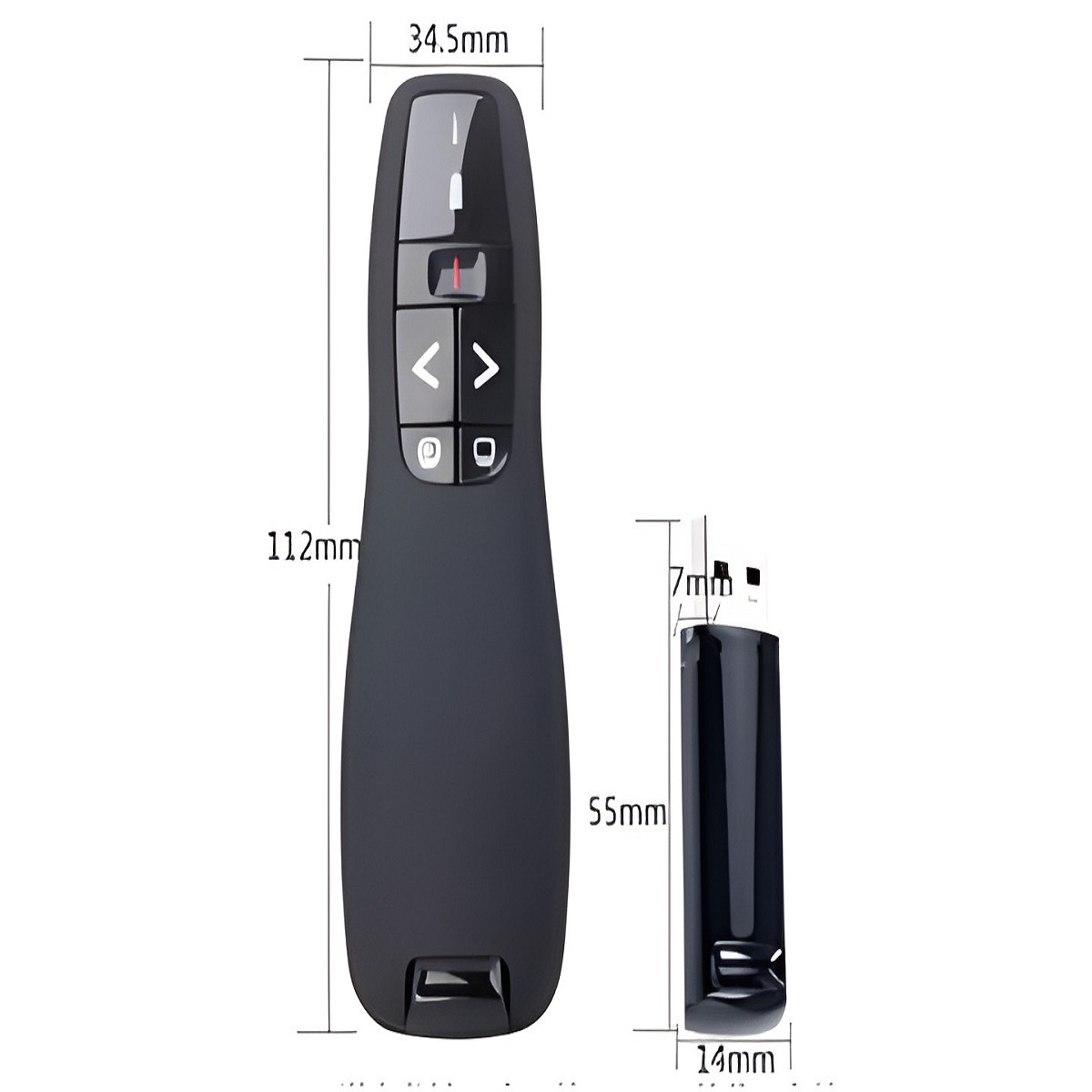 Presentador Diapositivas Inalambrico R400