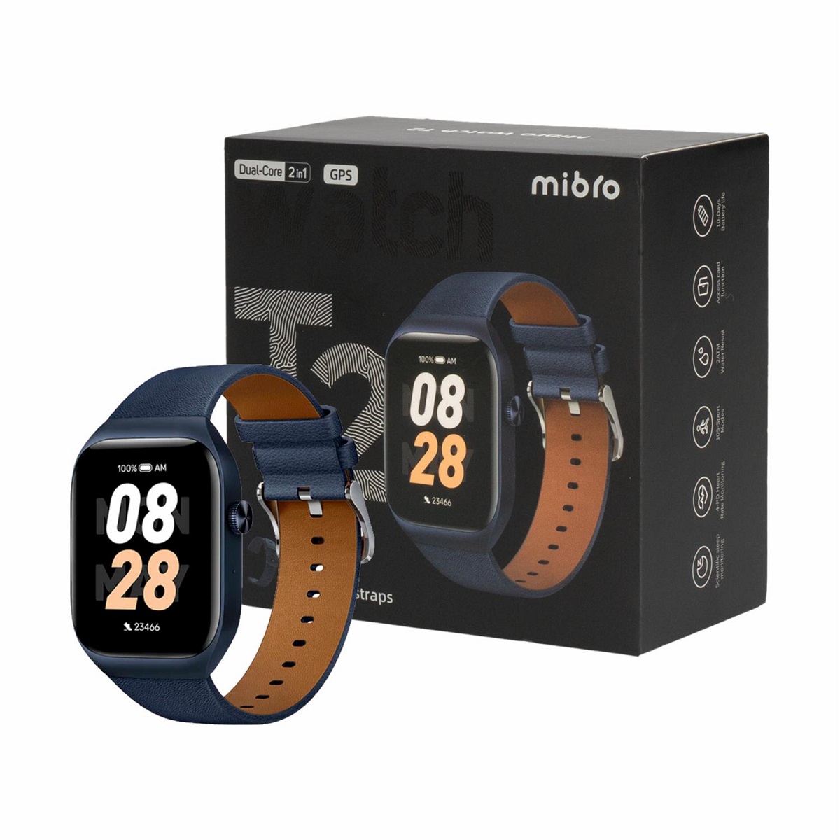 SmartWatch Watch T2 Blue MiBro
