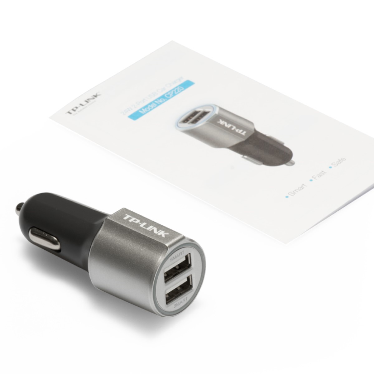 Cargador 12v Para Auto 2 Puertos Usb Cp220 Tp-link
