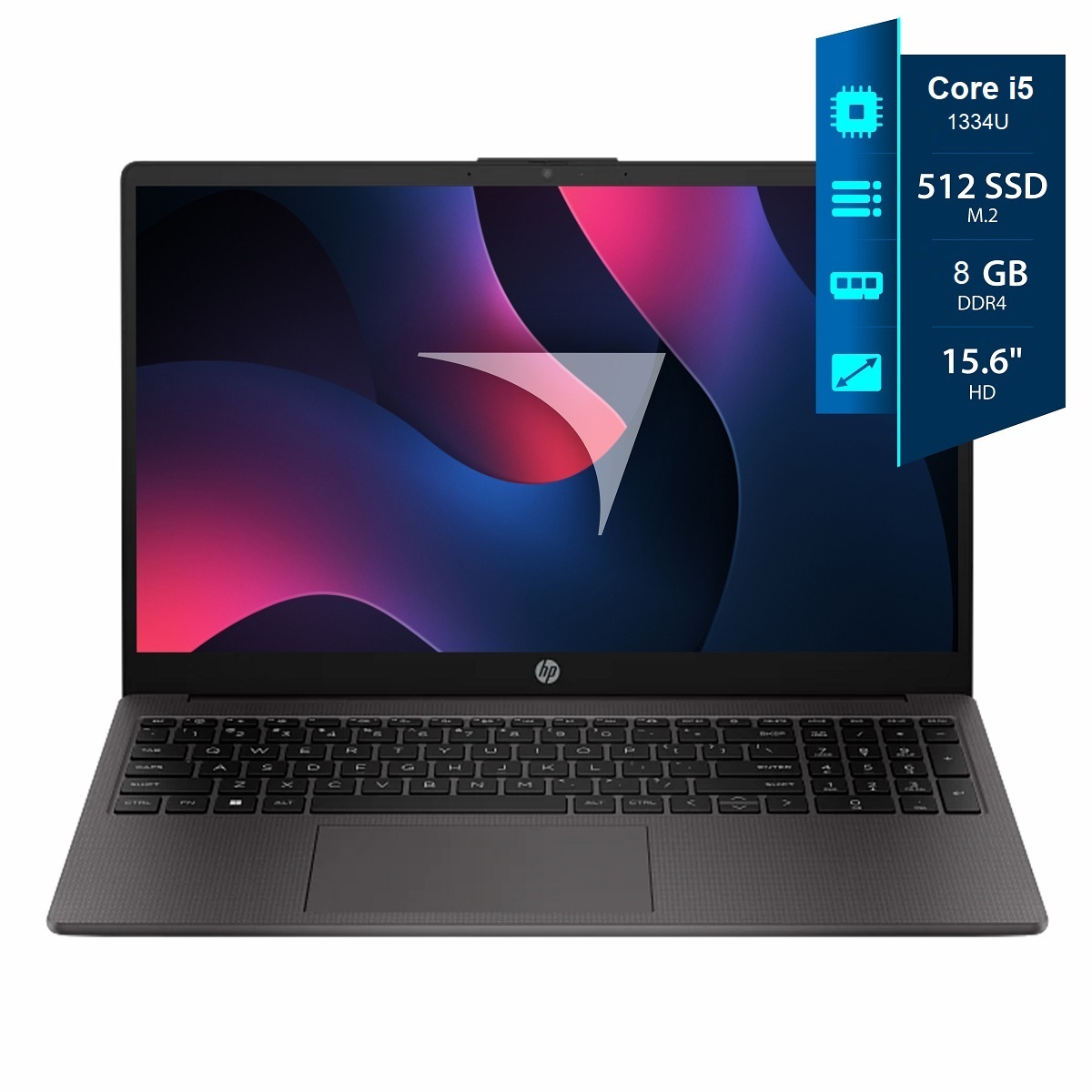 Notebook HP 250 G10 - I5 1334U - 8GB - 512SSD - HD 15,6