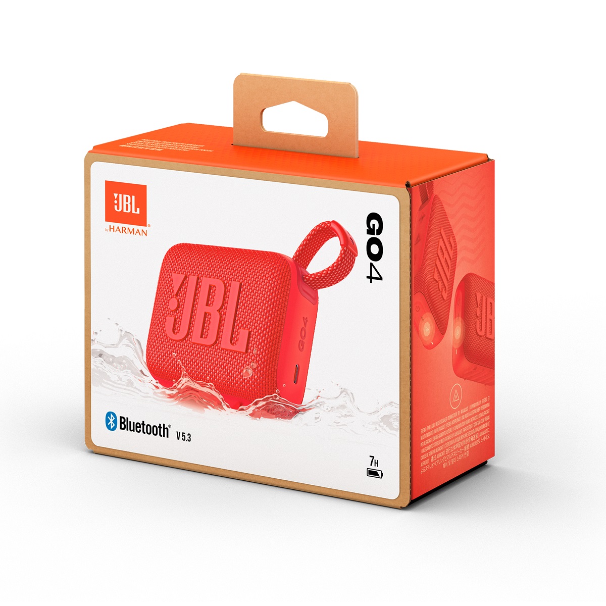 Parlante Bluetooth GO 4 Rojo Jbl