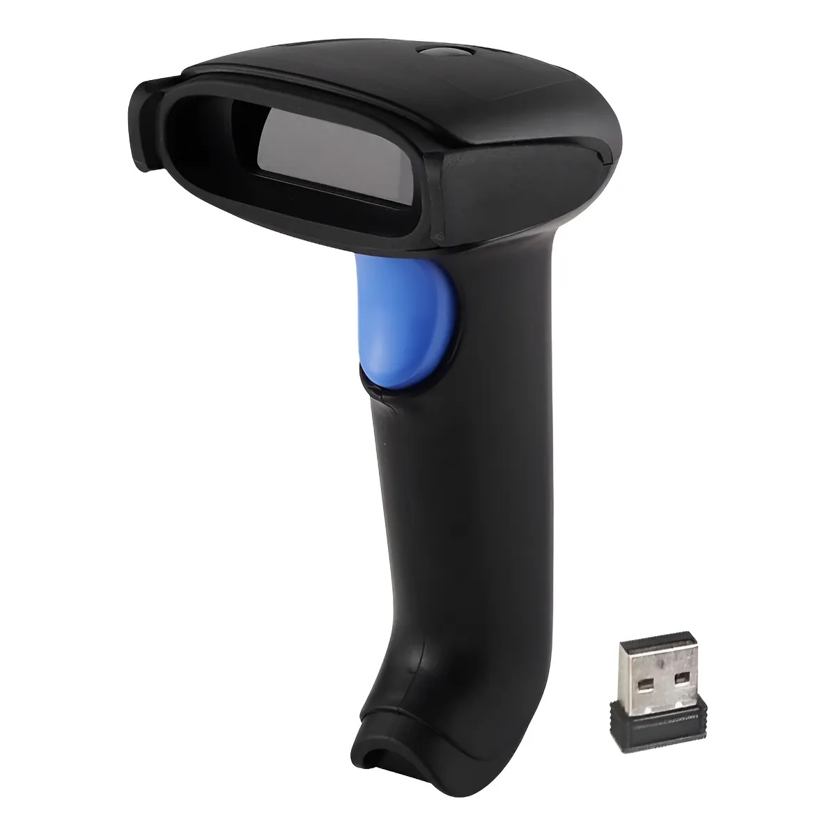 Lector Codigo Barra 1D Laser Cableado/Inalambrico Ocom