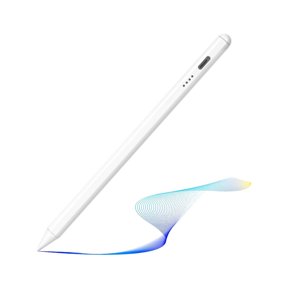 Lapiz Optico Para iPad Capacitivo 2 en 1 Stylus